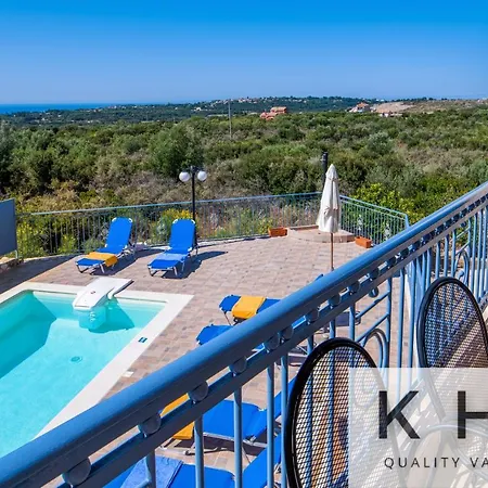 Xenia In Village, Private Pool, Barbecue, View! * Karavádhos