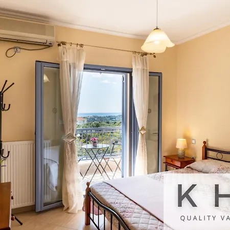 Xenia In Village, Private Pool, Barbecue, View! Villa Karavados