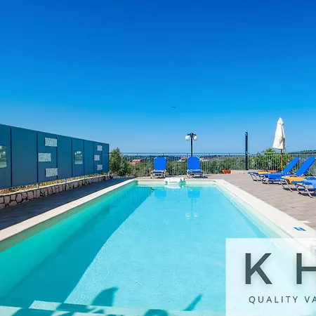 Xenia In Village, Private Pool, Barbecue, View! * Karavádhos
